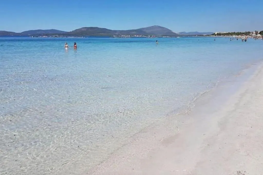 Trilocale In Seminterrato A 150Mt Da Spiaggia Lido Alghero Apartment